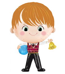 Шар (42''/107 см) Фигура, Школьник, Ученик Мальчик, 1 шт. в уп.