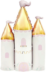 Шар (34"/86 см) Фигура, Замок Принцессы, 1 шт. в уп.