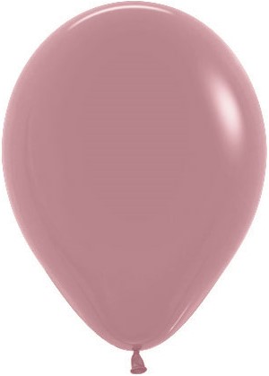 S Шар (12''/30 см) Розовое дерево (010), пастель, 12 шт.
