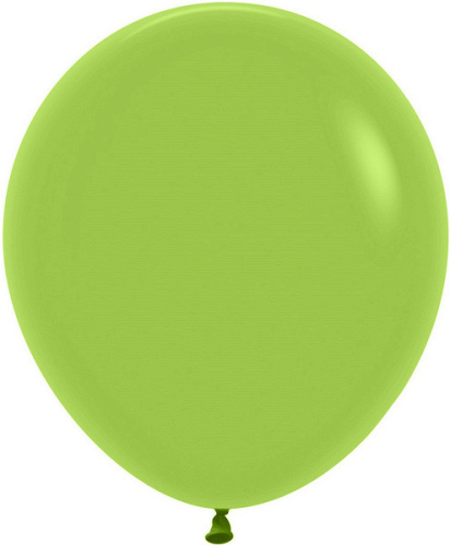 S Шар (18''/46 см) Лайм (031), пастель, 25 шт. (118031)