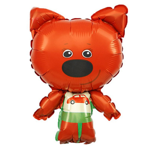 Шар (15"/38 см) Мини-фигура, Ми-ми-мишки, Лисичка, 1 шт.