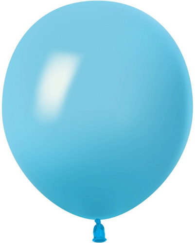 Шар (5''/13 см) Голубой, пастель, 100 шт.