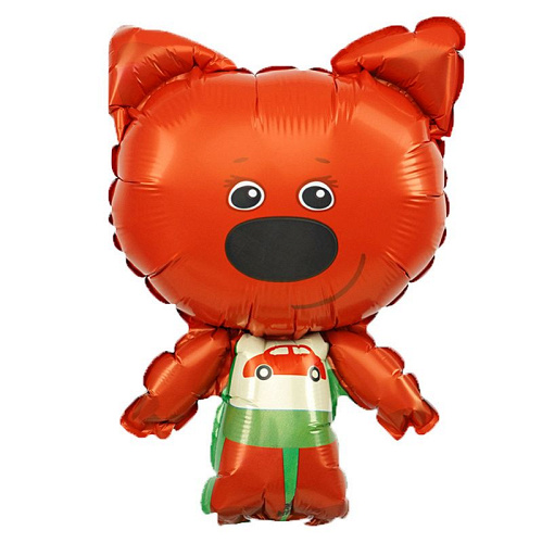 Шар (15"/38 см) Мини-фигура, Ми-ми-мишки, Лисичка, 1 шт.