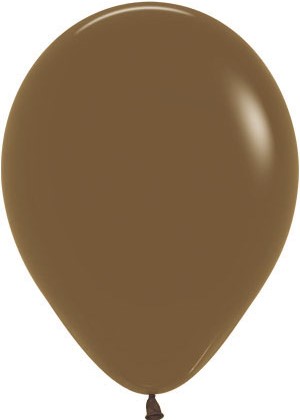 S Шар (5''/13 см) Кофе (074), пастель, 100 шт. (105074)