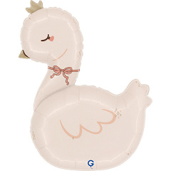 G Шар (30''/76 см) Фигура, Маленький лебедь, 1 шт. в уп.