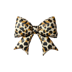 Шар (38"/97 см) Фигура, Бант, Леопард, 1 шт. в уп.