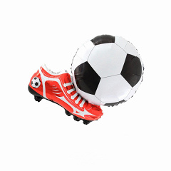 Шар (30"/76 см) Фигура, Мяч и бутса, 1 шт. в уп.