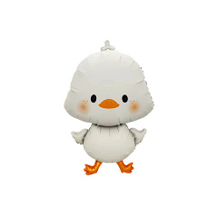 Шар (31''/79 см) Фигура, Милый гусёнок, 1 шт. в уп.