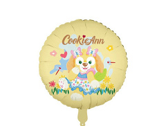 Шар (18"/46 см) Круг, Веселая Собачка, 1 шт.