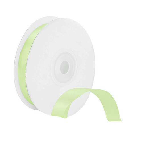 Лента Атлас Нежно-лаймовый.