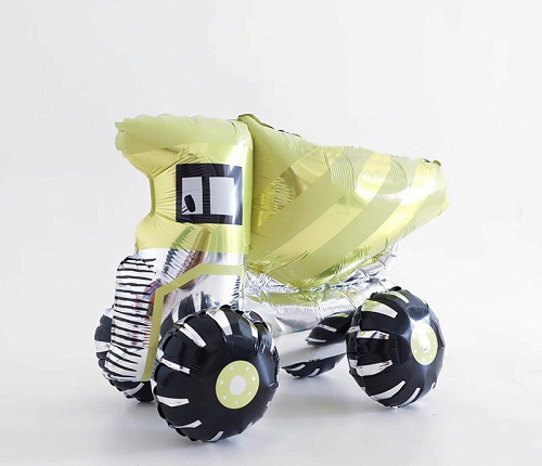 Шар 3D (25''/64 см) Фигура, Самосвал, 1 шт. в уп.