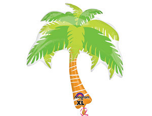 A Шар (32''/81 см) Фигура, Пальма, 1 шт. в уп.