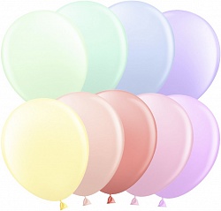 Шар (12''/30 см) Макарунс, Ассорти, 100 шт.