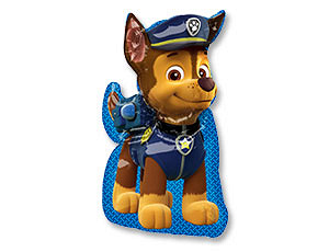 A Шар (31"/79 см) Фигура, Щенячий патруль, Чейз, 1 шт. в уп.