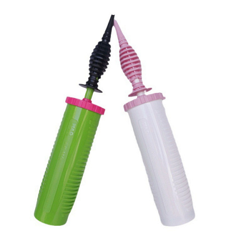 Насос ручной, с защитой от падения, двухходовой, 28 см, Зеленый/Черный, 1 шт.