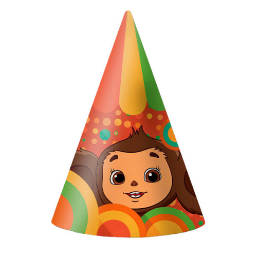 Колпаки, Чебурашка, 16 см, 6 шт.