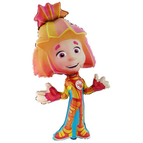 Шар (46"/117 см) Фигура, Фиксики, Симка, 1 шт. в уп.