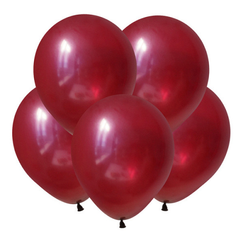 Бургундия, Пастель / Burgundy, латексный шар