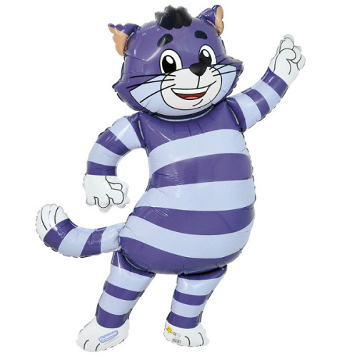 Шар (39"/99 см) Фигура, Простоквашино, Кот Матроскин, 1 шт. в уп.