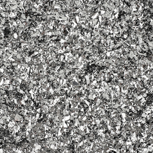 Конфетти дробленые, Серебро, Металлик, 250 гр.