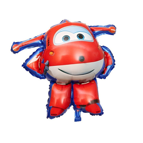 Шар (32"/81 см) Фигура, Супер крылья, Красный, 1 шт. в уп.