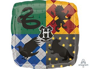 A Шар (18''/46 см) Квадрат, Гарри Поттер, 1 шт. в уп.