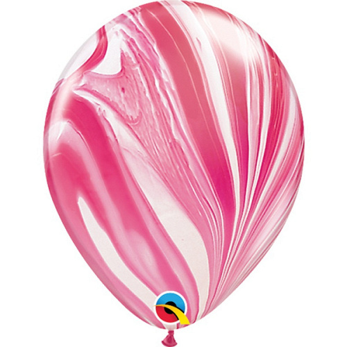 Q 11" Супер Агат Red White 1 шт.