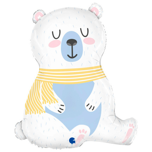 G Шар (29''/74 см) Фигура, Полярный мишка, 1 шт. в уп.
