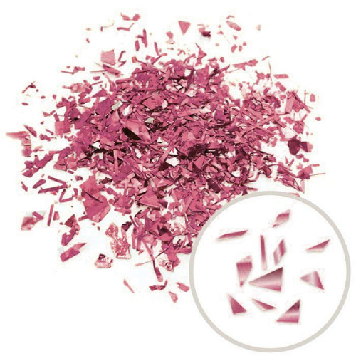 Конфетти дробленые, Розовое Золото, Металлик, 250 гр.