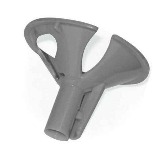 Насадки, с боковым зажимом, Серебро, Металлик, 100 шт.