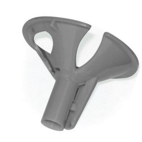 Насадки, с боковым зажимом, Серебро, Металлик, 100 шт.