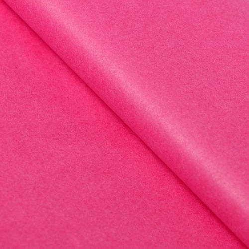 Бумага упаковочная, Тишью, Фуксия, 10 шт.