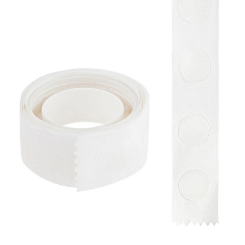 Двусторонние клеевые точки на ленте, 100 шт в рулоне, 1 шт.