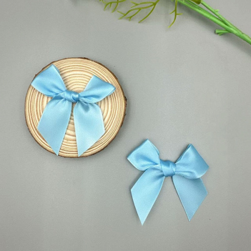 Бантики, Голубой, 7 см, 50 шт.