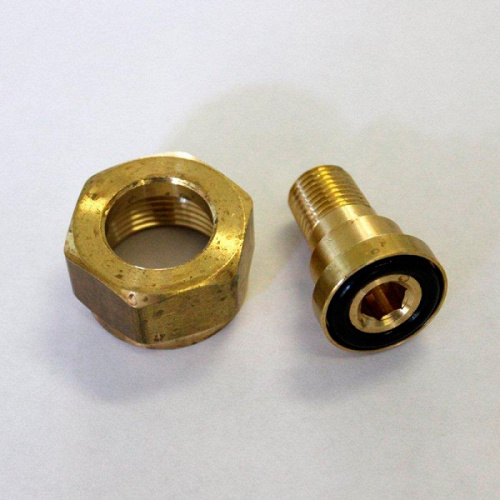 -Штуцер и присоединительная гайка / Wrenchtight Nut & Nipple Set
