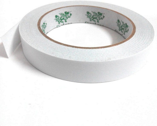 Лента клейкая (10 м*2 см) двусторонняя, на тканевой основе, 1 шт.