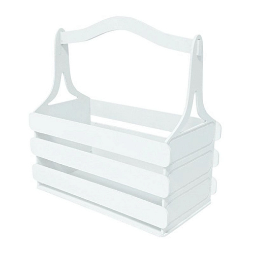 Ящик декоративный, Белый