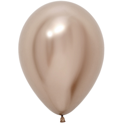 S Шар (12''/30 см) Reflex, Зеркальный блеск, Шампань (971), хром, 50 шт. (212971)