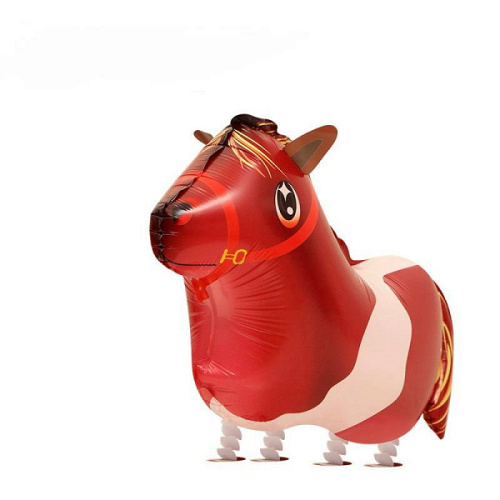 Шар 3D (16"/41 см) Ходячая фигура, Пони, 1 шт.