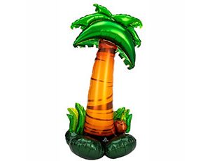 A Шар 3D (55"/139 см) Фигура на подставке, Пальма, 1 шт. в уп.