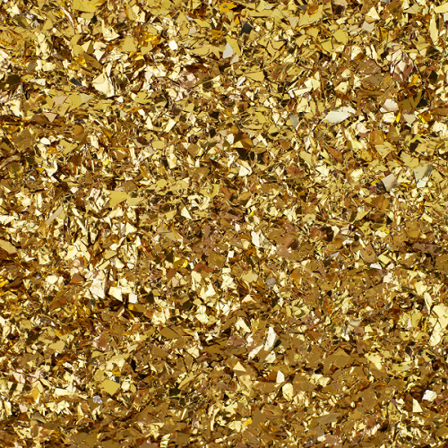 Конфетти дробленые, Золото, Металлик, 250 гр.